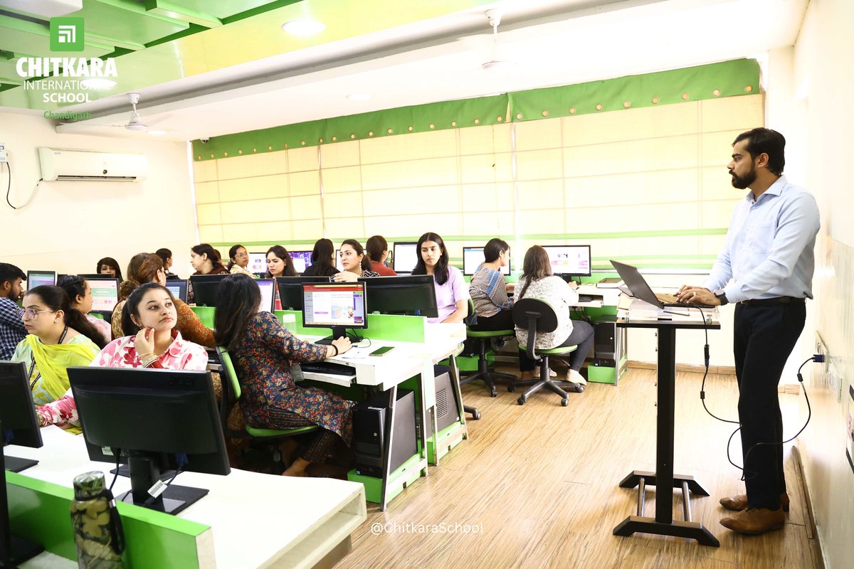 chitkara_school's tweet photo. Chitkara International School ignites educator creativity with Canva, transforming teaching methods and fostering interactive and dynamic learning experiences.
e teaching in the digital era.
#CIS #Session #teacherssession #learning #teachingmethods #teachingprocess #CISStaff https://t.co/4cpmpyJsGu