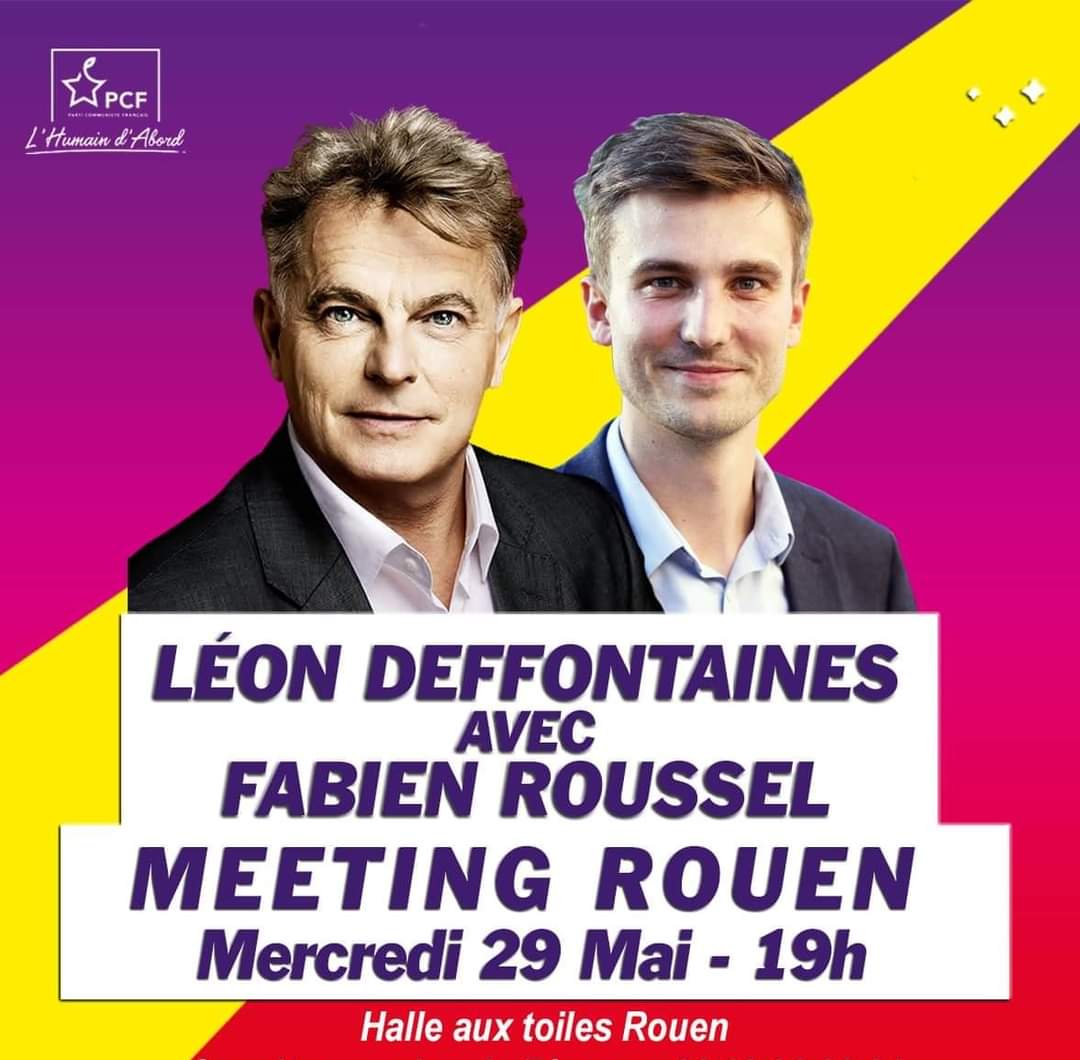 Meeting à #Rouen mercredi 29 mai ! 
Contactez-nous pour faire du covoiturage !