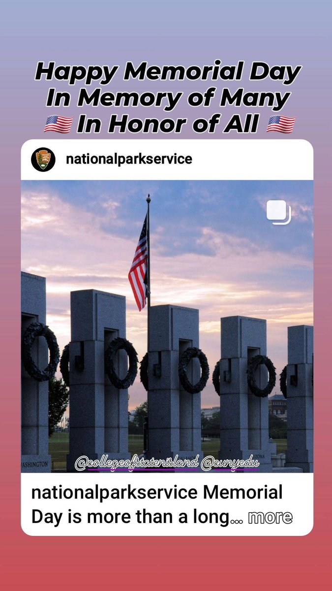 #memorialday #memorialday2024 #forallwhoserved #cunyveterans