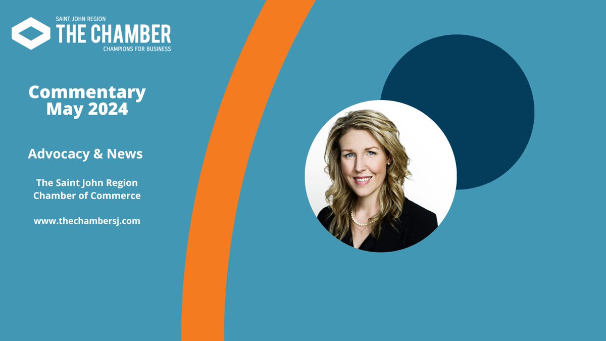 TheChamberSJ's tweet photo. May commentary - "Regional growth a shared duty"

Regional growth a shared duty | The Chamber Saint John Region (https://t.co/xdkfWpgLgw)
#championsforbusiness https://t.co/p4pIDZX0l9