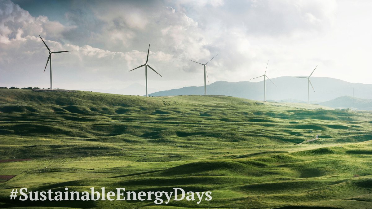 📅Sustainable Energy Days! Attention, you only have until this Friday (31 May) to submit your application to host your sustainable Energy Day. ⚡ Your Energy Day activity can take place until 30 June. 🌱 Apply here: sustainable-energy-week.ec.europa.eu/sustainable-en… #EUSEW #SustainableEnergyDays