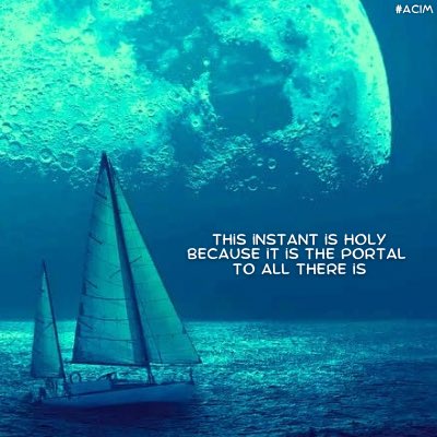 The unity of time is unequivocal yet you accept ideas about ‘past’ and ‘future’ in the absence of ever experiencing either.

Perhaps because time is all that holds your ego’s notions of space, causality, sin and death from dissolving into the absurdity they cannot but be…?
#ACIM