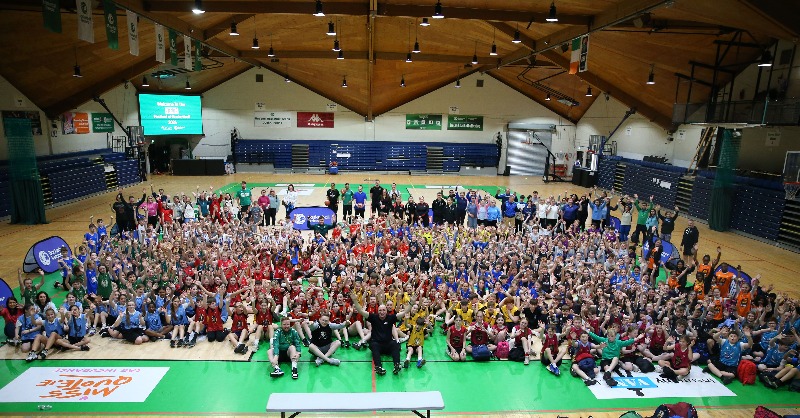 BballIrl's tweet photo. Take a look back at the @jrnba League Finals Day at the National Basketball Arena 🎥

@DeCareDentalIE | #IrishBasketball