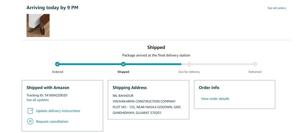 JKBATHWAR's tweet photo. not received yet
@amazonIN @amazon
@Flipkart @jagograhakjago
@ConsumerRightX @consumer_newsX https://t.co/sB0hhrY334