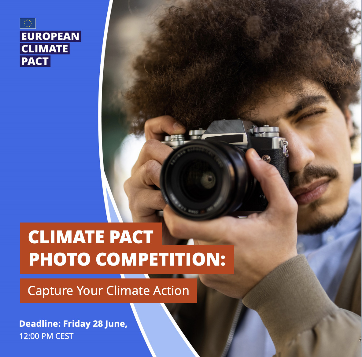 📸 Don't miss the #EUClimatePact photo competition and capture climate action in your city! Show us how you're making a difference with striking images, inspire others, and have the chance to win prizes!
Deadline: 28 June: europa.eu/!J7KyH6
#MyWorldOurPlanet