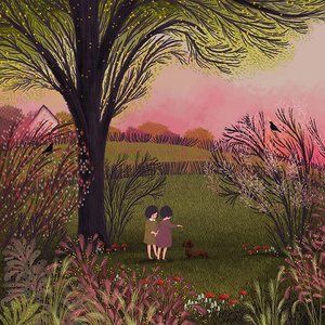 Allow yourself to be touched by those moments of unexpected joy. Embrace them for they are part of what make life worth the living. (art by Jane Newland)