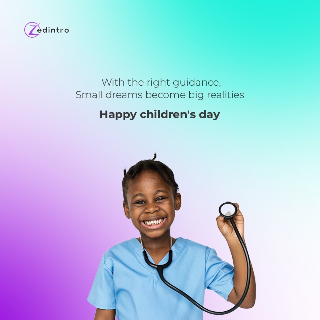 zedintro's tweet image. Happy Children&apos;s Day.
May our children dream and find the right guidance to pursue their dreams.
It&apos;s never too late.

#childrensday #zedintro