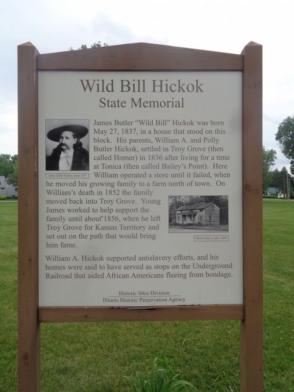 Happy 187th birthday to Wild Bill Hickok. James Butler Hickok was born on this date in 1837 in Homer (present day Troy Grove, Illinois.)
His first employment was as a tow-path driver on the Illinois and Michigan Canal before heading West in 1855.

 @mr1llinois @enjoyillinois