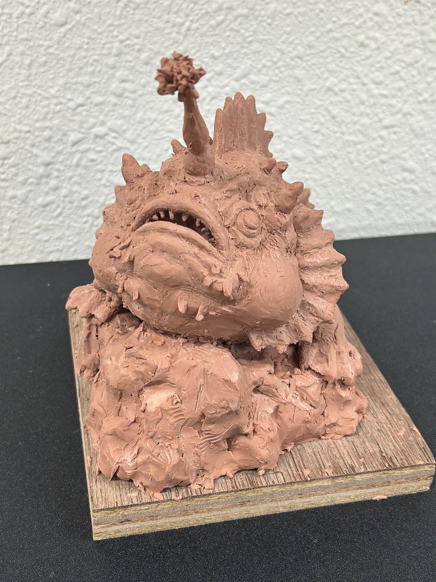 彫刻セミナーのクリーチャーデザインクラスに参加してきただぁ