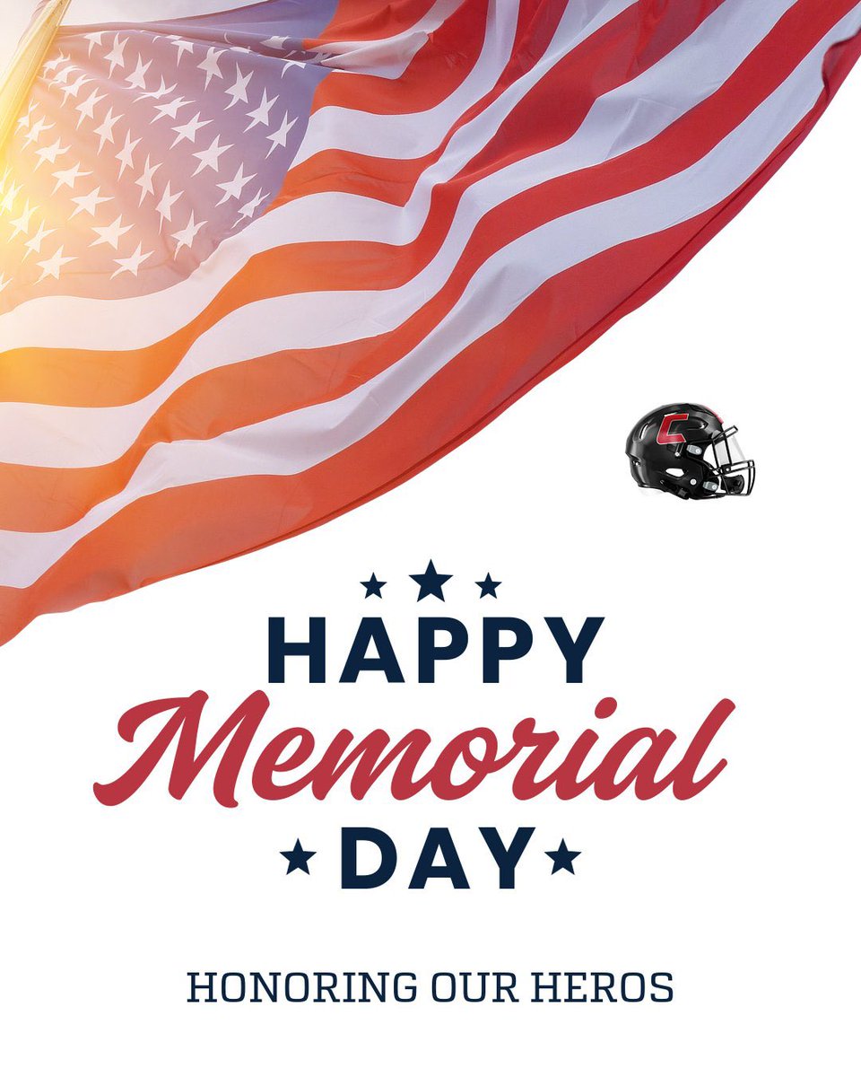 Today we honor and remember those who made the ultimate sacrifice for our country. Thank you for your service! #MemorialDay #WorkToWin