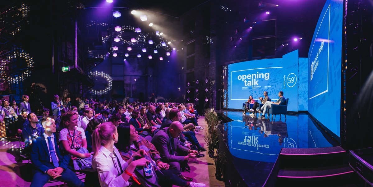 Latitude59's tweet photo. 🚀Another record-breaking edition of #Latitude59 is done, and we couldn't be more grateful for all our ambitious partners who are as bold as we are! 

Thank you so much for being on board and sharing your impactful ideas at L59! 🌎Until next time! 💙

#latitudeattitude #bebold https://t.co/zRJ79c6Kga