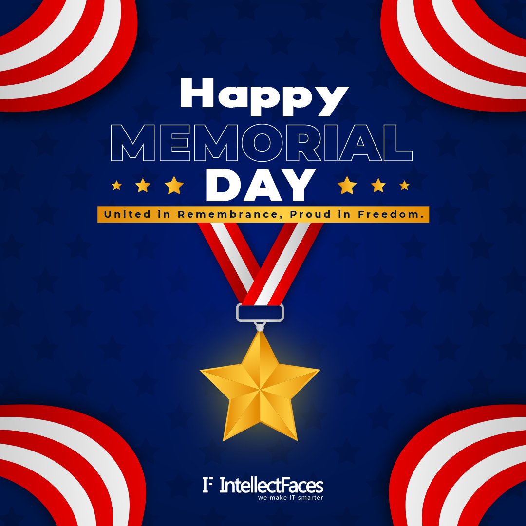 intellectfaces's tweet image. Today, we come together as a nation united in remembrance and proud of the freedoms we enjoy. Let&apos;s honor their memory by cherishing the liberty they secured and striving to live up to the values they defended. 

#memorialday #unitedinremembrance #honorandgratitude #payingtribute