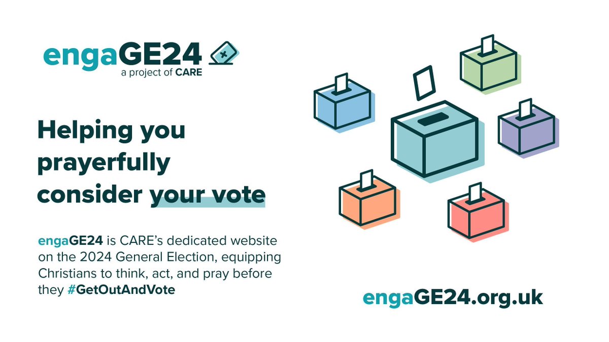 CARE (Christian Action Research and Education) have launched a General Election website packed with resources. It features videos, theological resources, a 40-day prayer diary, prayer videos and more. Visit engage24.org.uk @CareOrgUK #Elim