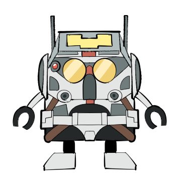 「robot straight-on」 illustration images(Latest)