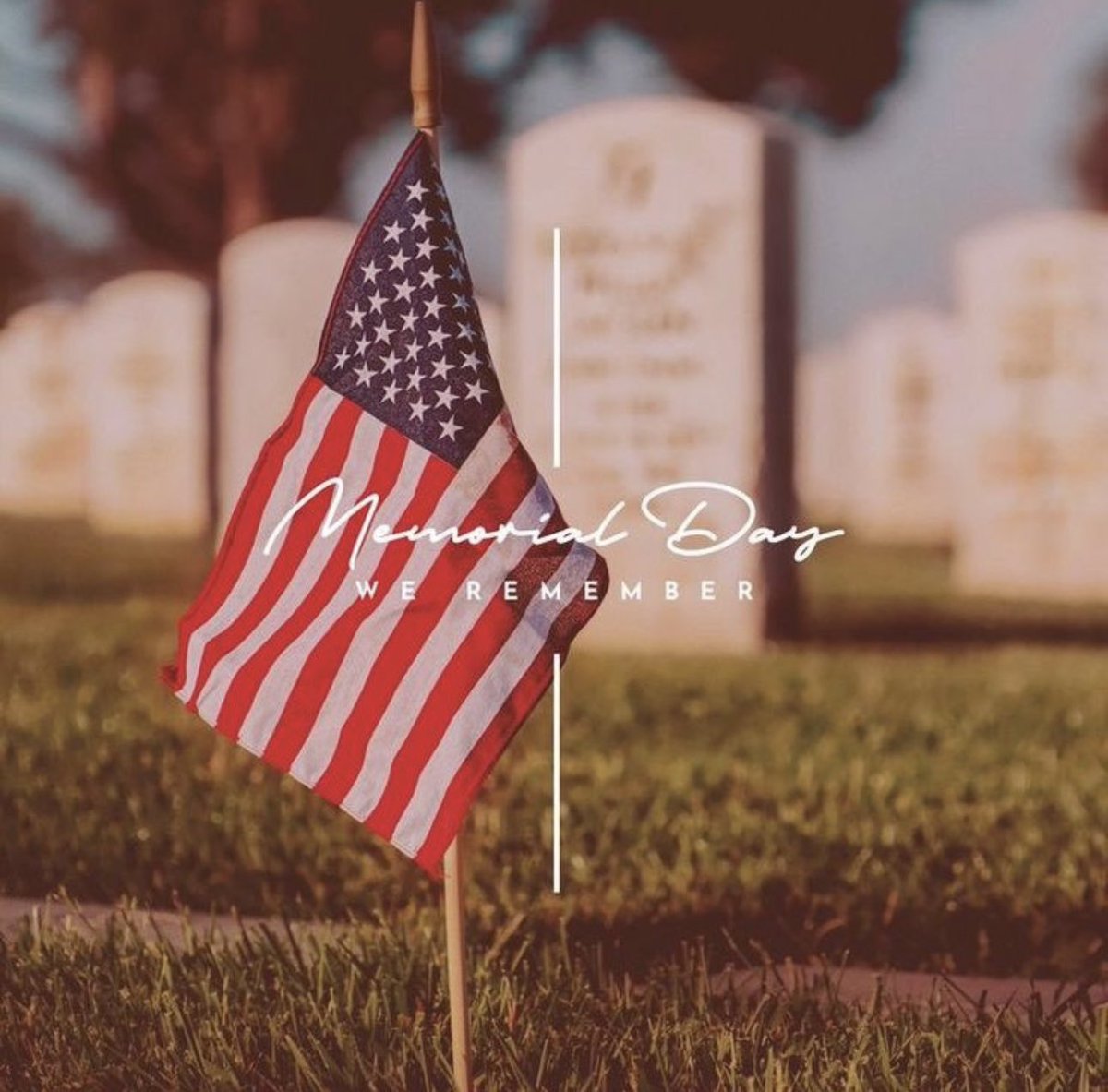 Honoring all those who made the ultimate sacrifice for our safety and freedom. #MemorialDay