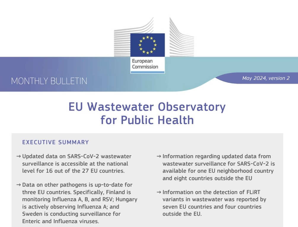 𝘽𝙄𝙂𝙂𝙀𝙎𝙏 𝙍𝙀𝙋𝙊𝙍𝙏 𝙤𝙣 𝙒𝘼𝙎𝙏𝙀𝙒𝘼𝙏𝙀𝙍𝙎 + 𝙞𝙣𝙛𝙤𝙧𝙢𝙖𝙩𝙞𝙤𝙣 𝙤𝙣 𝙑𝘼𝙍𝙄𝘼𝙉𝙏𝙎 !

…stewater-observatory.jrc.ec.europa.eu/#/bulletin