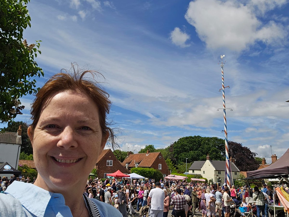 ☀️Beautiful weather and a great turnout for Wellow Maypole Festival. Events like this are a really important part of our regional heritage and culture. It's another gem that needs to be part of our Visit East Midlands campaign which I’m working hard to bring to life.