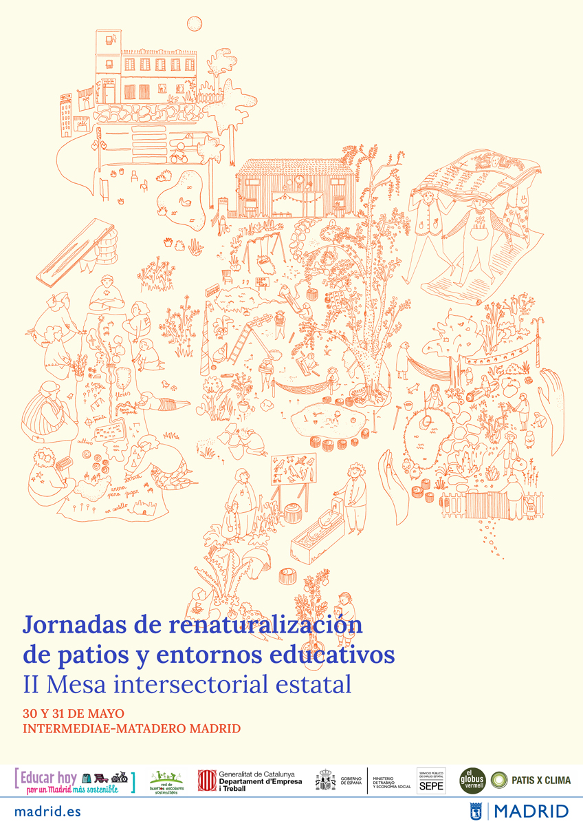 zuloark (@zuloark) on Twitter photo Por fin llegan las JORNADAS DE RENATURALIZACIÓN DE PATIOS Y ENTORNOS EDUCATIVOS: II MESA INTERSECTORIAL! Estaremos en <a href="/intermediae/">intermediae</a> con #Educarhoy <a href="/MADRID/">Ayuntamiento Madrid</a> y #PatisxClima #renaturalizacion #patiosescolares sites.google.com/zuloark.com/jo… Por fin llegan las JORNADAS DE RENATURALIZACIÓN DE PATIOS Y ENTORNOS EDUCATIVOS: II MESA INTERSECTORIAL! Estaremos en <a href="/intermediae/">intermediae</a> con #Educarhoy <a href="/MADRID/">Ayuntamiento Madrid</a> y #PatisxClima #renaturalizacion #patiosescolares sites.google.com/zuloark.com/jo…