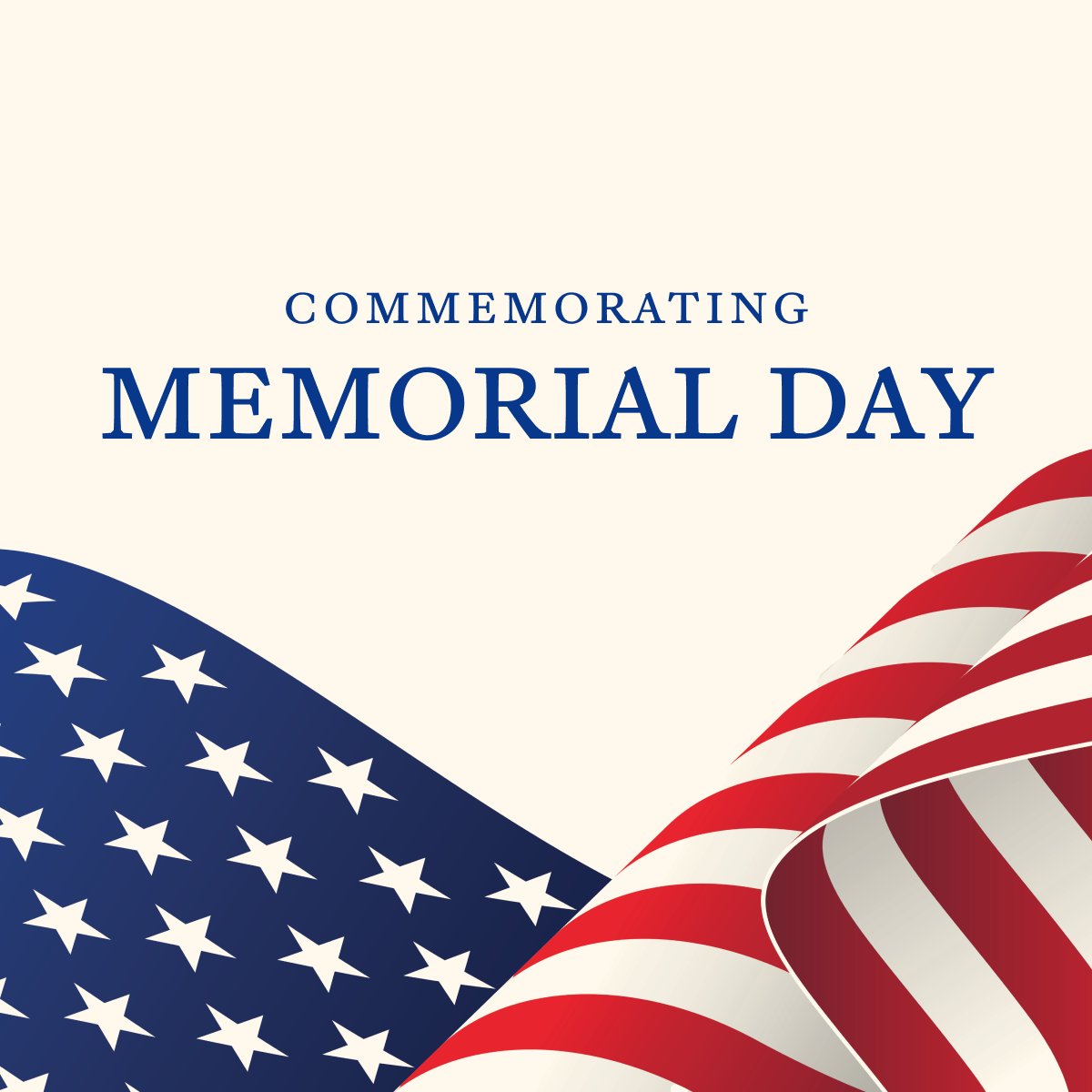 On Memorial Day, we honor our brave service members who sacrificed their lives to defend our freedoms and our country. We owe these heroes—and their loved ones—everything.