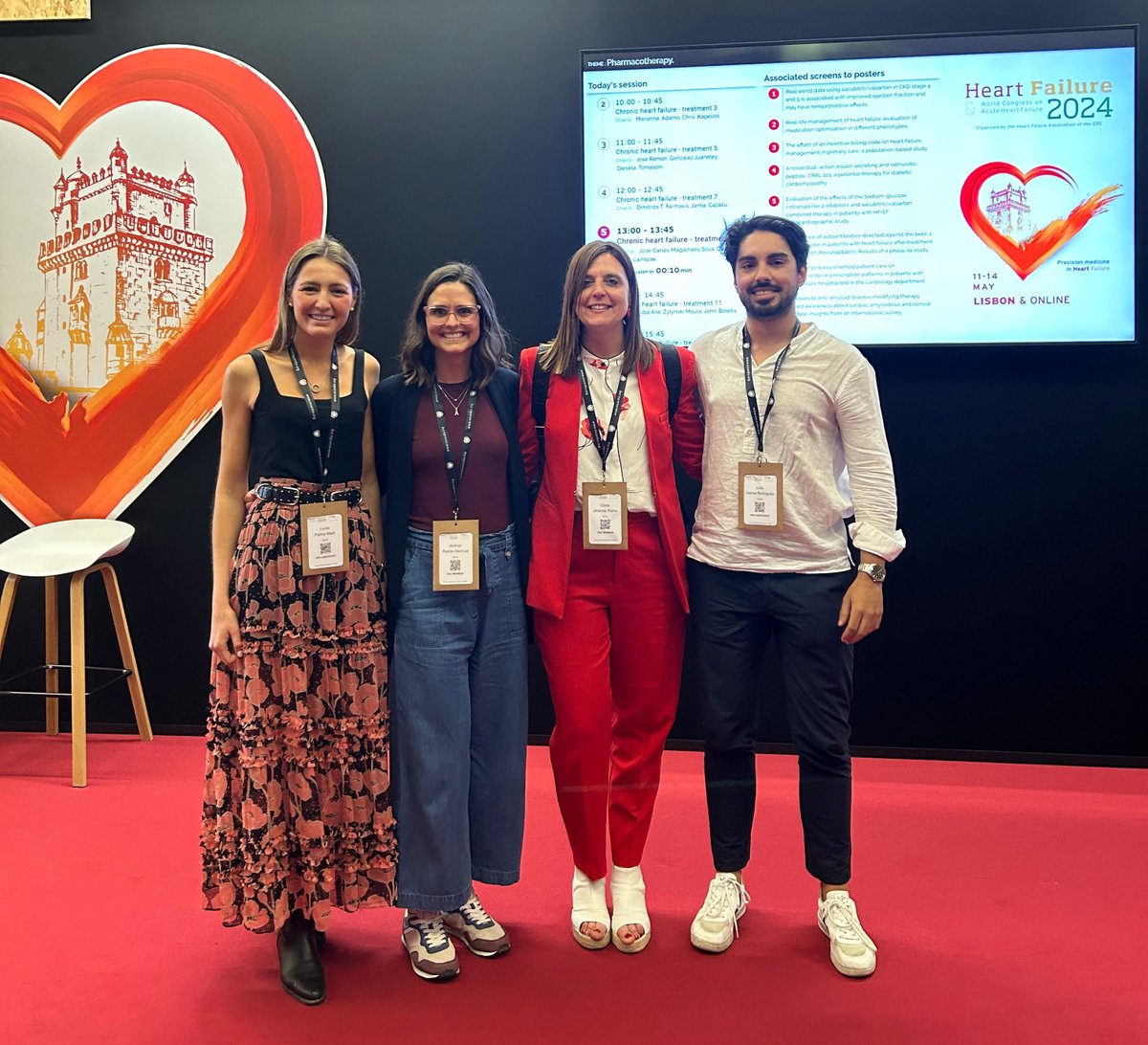 Participación de nuestros facultativos y residentes  del en el Congreso de Heart Failure 2024 en Lisboa! 🌍❤️ 

👩‍⚕️🧑‍⚕️ ⁦@AinhoaRobles @Claraprinceps @luisgr101

#HeartFailure2024 #SaludCardiovascular 

escardio.org/Congresses-Eve…