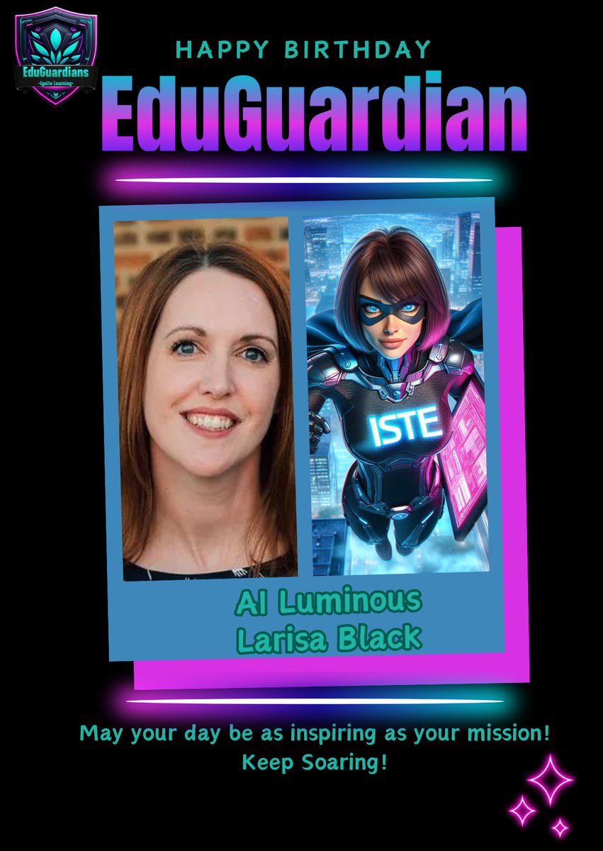 Wishing @teachwiseai the best birthday ever from her @EduGuardian5 PLF! #EduGuardians