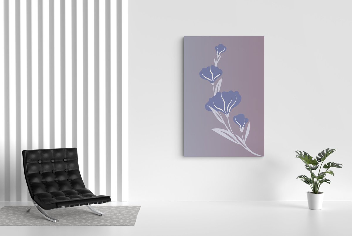 🌿 New botanical canvas art by our design team! Perfect for adding a touch of nature to any space. Check out the full project on Behance! behance.net/gallery/199589… #InteriorDesign #CanvasArt #GraphicDesign #NatureInspired #Behance