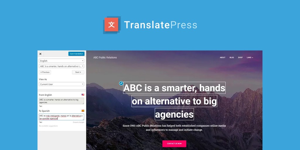 TranslatePress AI – Instant #WordPress Website #Translation Now Available 👉 lttr.ai/ATDd3
