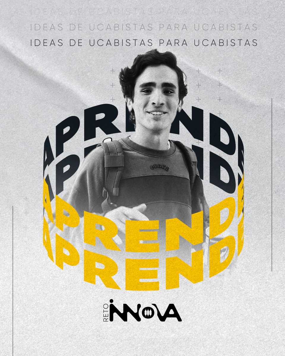 Inscripciones del #14Mayo al #31Mayo
1° Premio: $1.500
Reto Innova UCAB convoca a todos los #ucabistas de #Montalbán y #Guayana a pensar soluciones creativas, desarrollar y mejorar programas, productos y servicios en 5 áreas del quehacer universitario.
➡️goo.su/zgMLRI