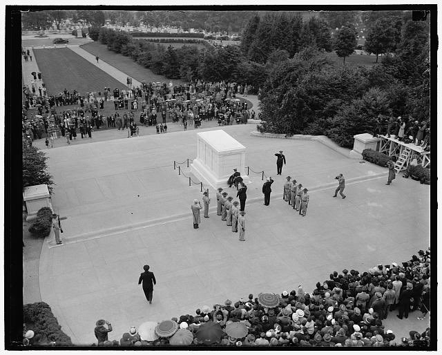 Memorial Day, 1940: The Tomb of the Unknown Soldier, Arlington National Cemetery