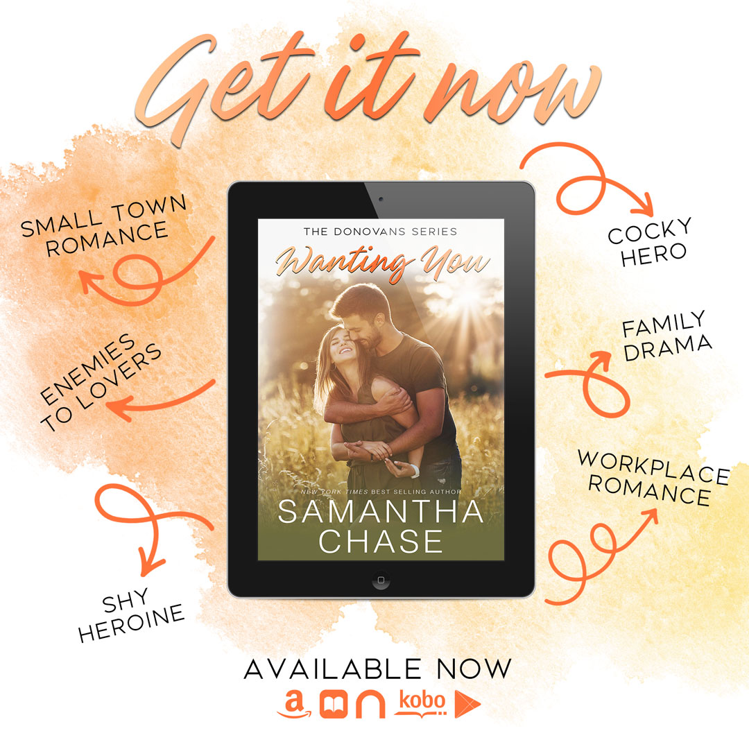 Wanting You by Samantha Chase is now LIVE! Amazon: amzn.to/3TygQs1 Apple Books: apple.co/434NS5U Nook: bit.ly/3xaqzMb Kobo: bit.ly/3VA0vo4 Google Play: bit.ly/3IQMc6L