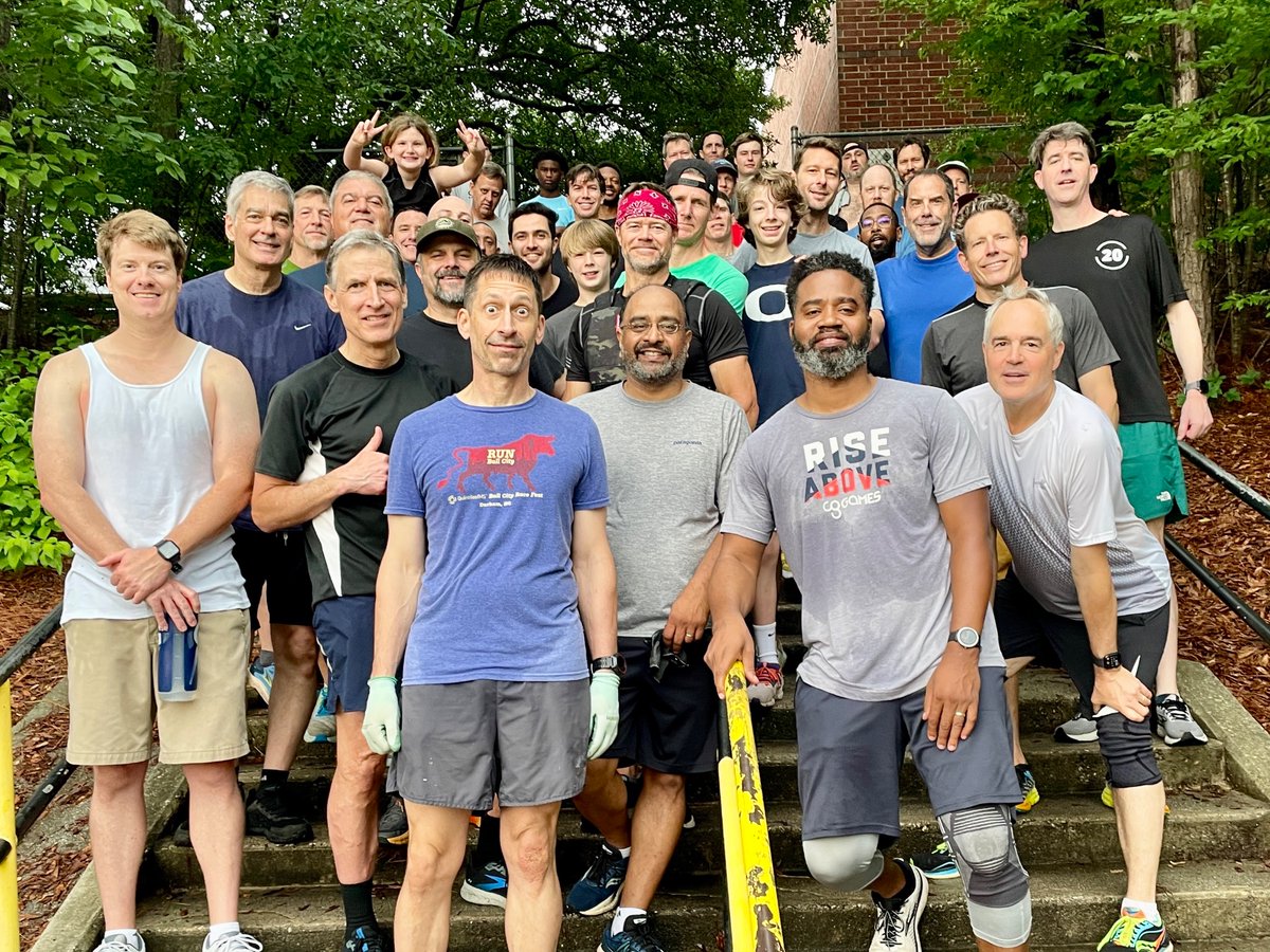 F3 Whoa Nelly (@f3whoanelly) on Twitter photo Thanks to the 42 PAX that came out this morning for the Convergence. Thanks for letting me share my thoughts, my tears, and my words this morning.
<a href="/F3Raleigh/">F3 Raleigh</a> Thanks to the 42 PAX that came out this morning for the Convergence. Thanks for letting me share my thoughts, my tears, and my words this morning.
<a href="/F3Raleigh/">F3 Raleigh</a>