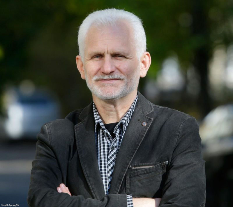 Ales Bialiatski has worked to promote democracy and human rights in Belarus since the 1980s. However government authorities sought to silence him. Last year he was sentenced to 10 years in prison. He was unable to accept his Nobel Prize and is still imprisoned today.