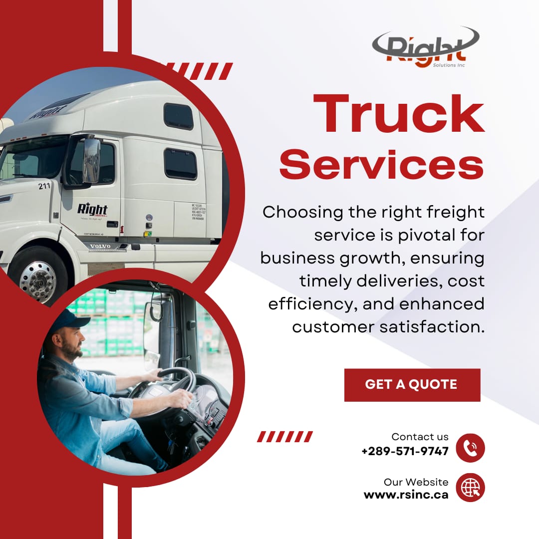 🚛 Selecting the ideal freight service is key to business growth.

Visit Website: zurl.co/9Whk
Phone: 289-571-9747
E-mail: Brokerage@rsinc.ca

#SupplyChain #RightSolutionINC #FreightExperts #freightbroker #truckingcompany #logisticsolution #logisticcompany