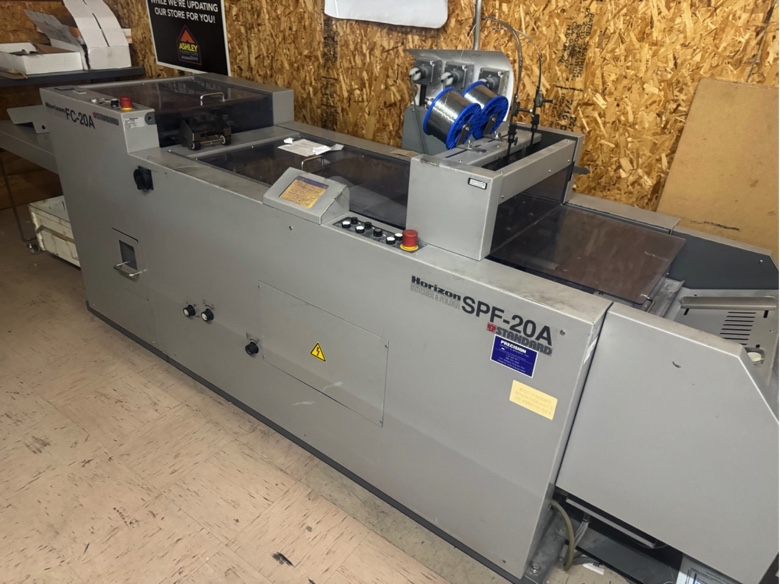usedpresses's tweet photo. Horizon VAC-100 System Available 😉👍
-VAC100 2x10 Tower System
-SPF-20A Stitch and Fold
-Trimmer FC-20A
-Stitch / Folder / Trim and Stacker
Visit https://t.co/xScvTqZHwq 👈
Call us at ☎️+1 (416) 752-4488 or e-mail machines@printersparts.com
#Horizon #VAC100 #BookletMaker https://t.co/GGAgyjObZm