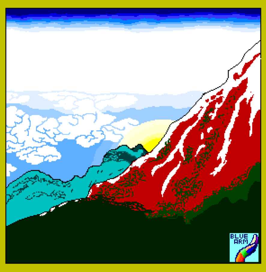 pixel art

Japanese painting
Remake
Katsushika Hokusai