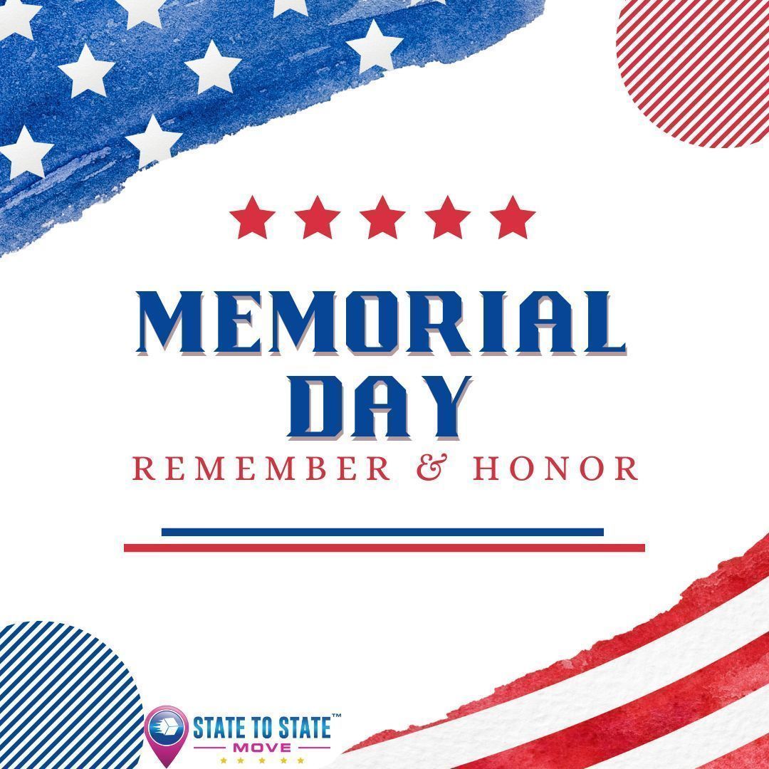 statemovers's tweet image. On Memorial Day, we honor the courageous souls who made the ultimate sacrifice in defense of our nation's ideals and freedoms. 🌟  🇺🇸

#MemorialDay #MovingProcess 🔄📅
#MovingBlog 📝🌐 #MovingTimeline 🕒📆
#MovingCost 💸🧾 #InternationalMovers 🌍✈️