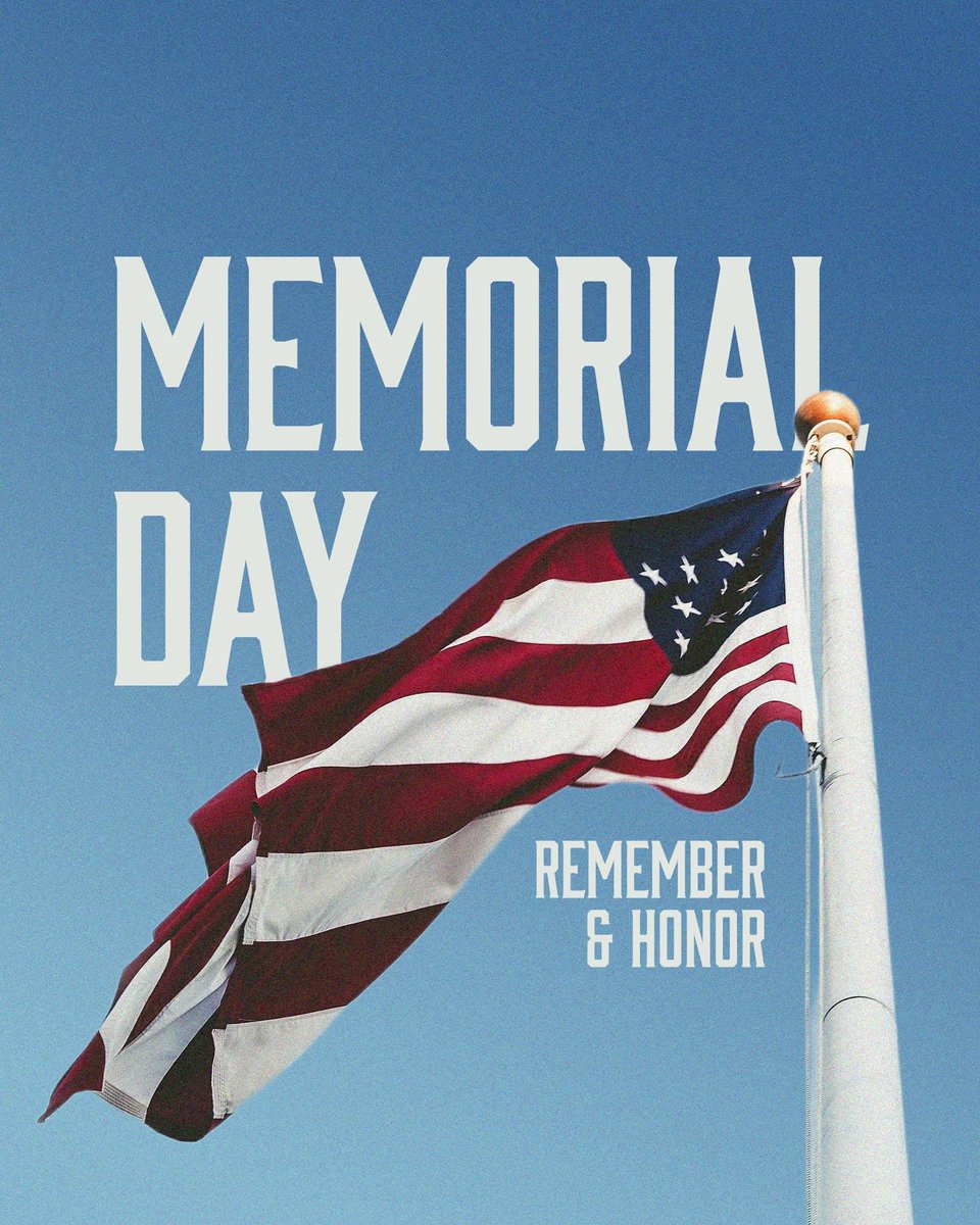PastorTimCruse's tweet photo. Thank you to the brave men and women who made the ultimate sacrifice for our freedoms. Their unwavering courage and dedication to our country will never be forgotten.
#MemorialDay #RememberandHonor 🇺🇸 #ShiningLight #NavigatingLifeTogether #UnionCountyNC #MonroeNC #Charlotte #BeaShiningLight