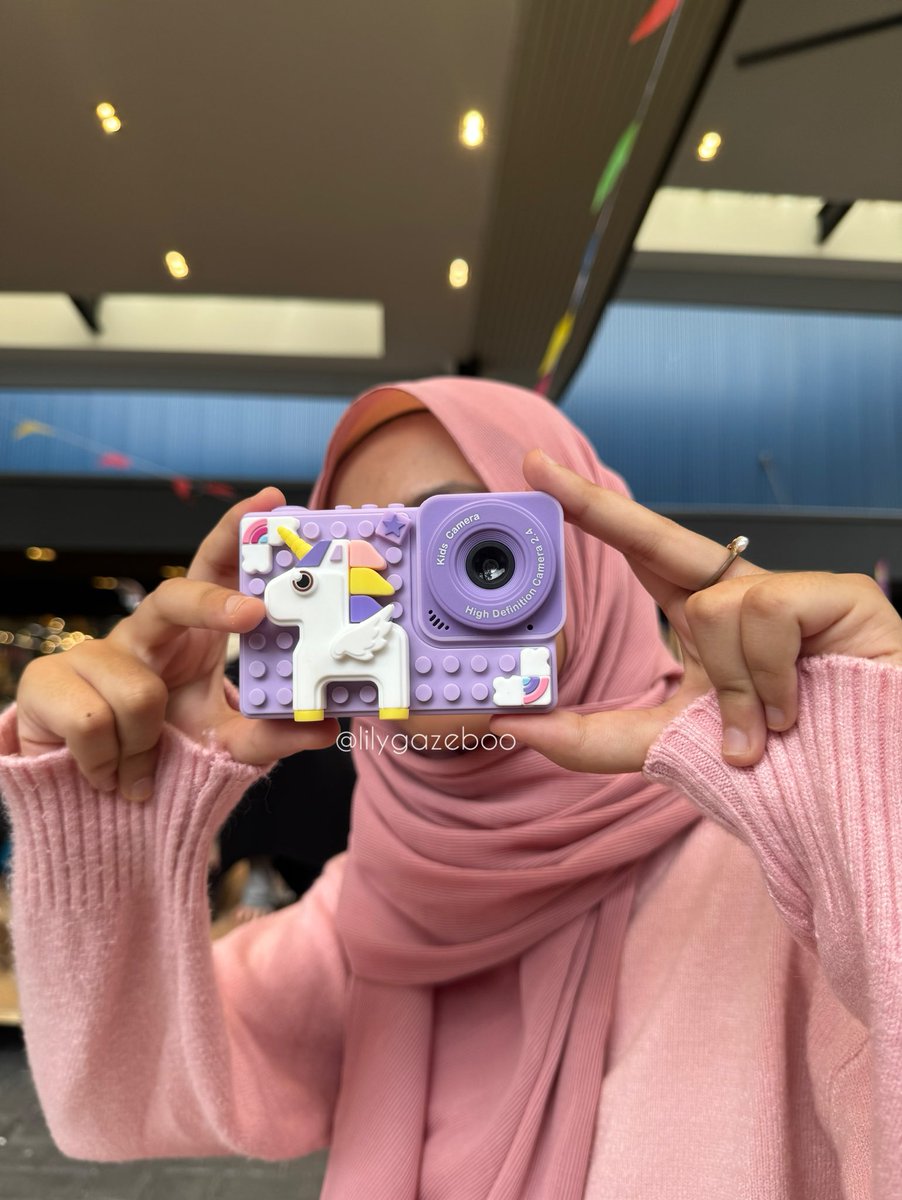 lilygazeboo's tweet image. Akhirnya  I pilih color purple 💜🦄

Sumpahh kiut tak hingat donia! Semua orang yang ternampak akan puji comel sgt kenapaaa camera ni!