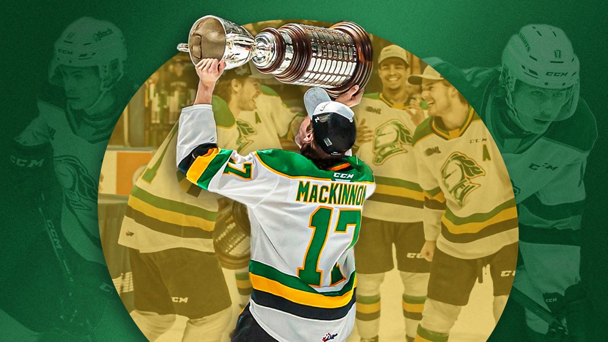 Ethan MacKinnon put his brain first and retired from hockey at 20 years old. Now as a hybrid teammate/coach for the London Knights he's a big part of their potential Memorial Cup success. 'He’s been such a huge part of everyone being here and having a chance at what we want