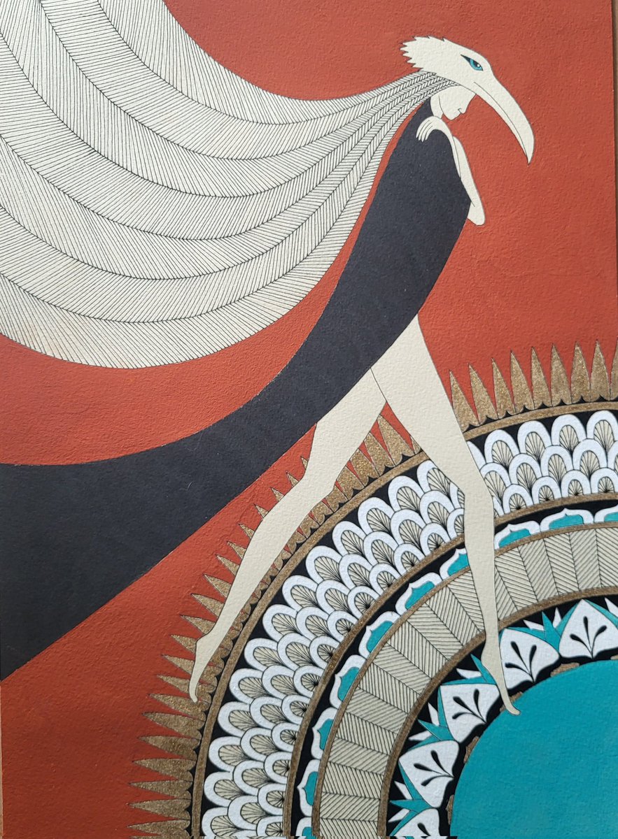 lottaskimo's tweet image. Pigments sur papier. 26cm x 36cm. 2024
#dessin #drawing