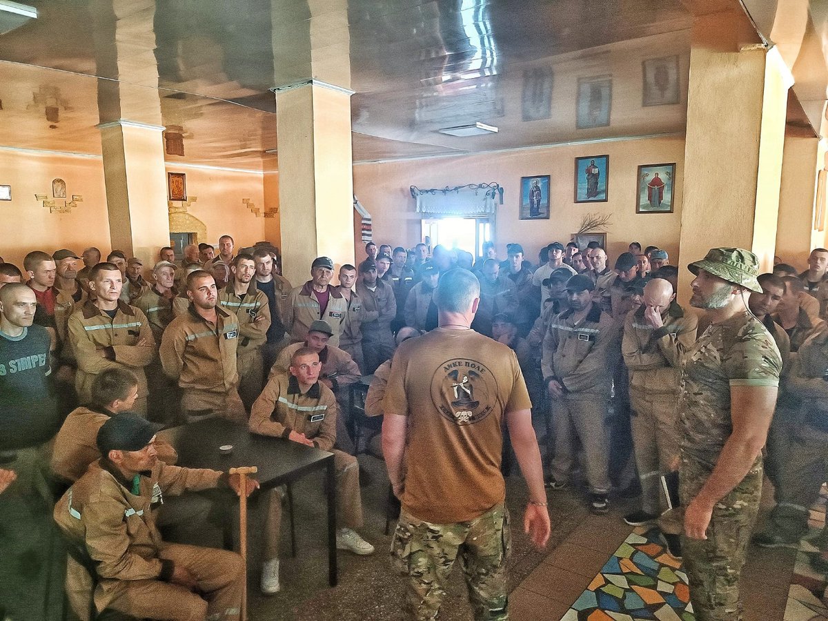 🔴 Ukrayna Ordusu cezaevinden gönüllü askerler toplamaya başladı.