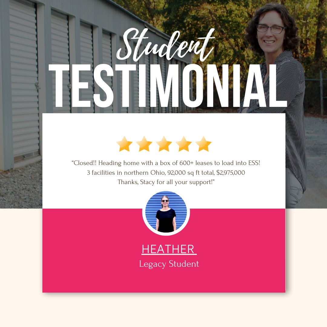 Thinking about trying StorageNerds Coaching? Check out what Heather has to say in their latest review! stacyrossetti.com/legacy-members… #stacyrossetti #selfstorage #student #investing #investmentproperty #storage #entrepreneur #investment