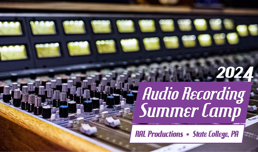 ral_prod's tweet photo. Audio Recording Summer Camp open to students in grades 7-12!  Registration deadline June 1st!  https://t.co/kUMYAhGdLn #statecollegepa #happyvalley #recordingstudio #pennstate #summercamp #TeenMusicCamp #AudioRecording https://t.co/IQ73v3qxZr