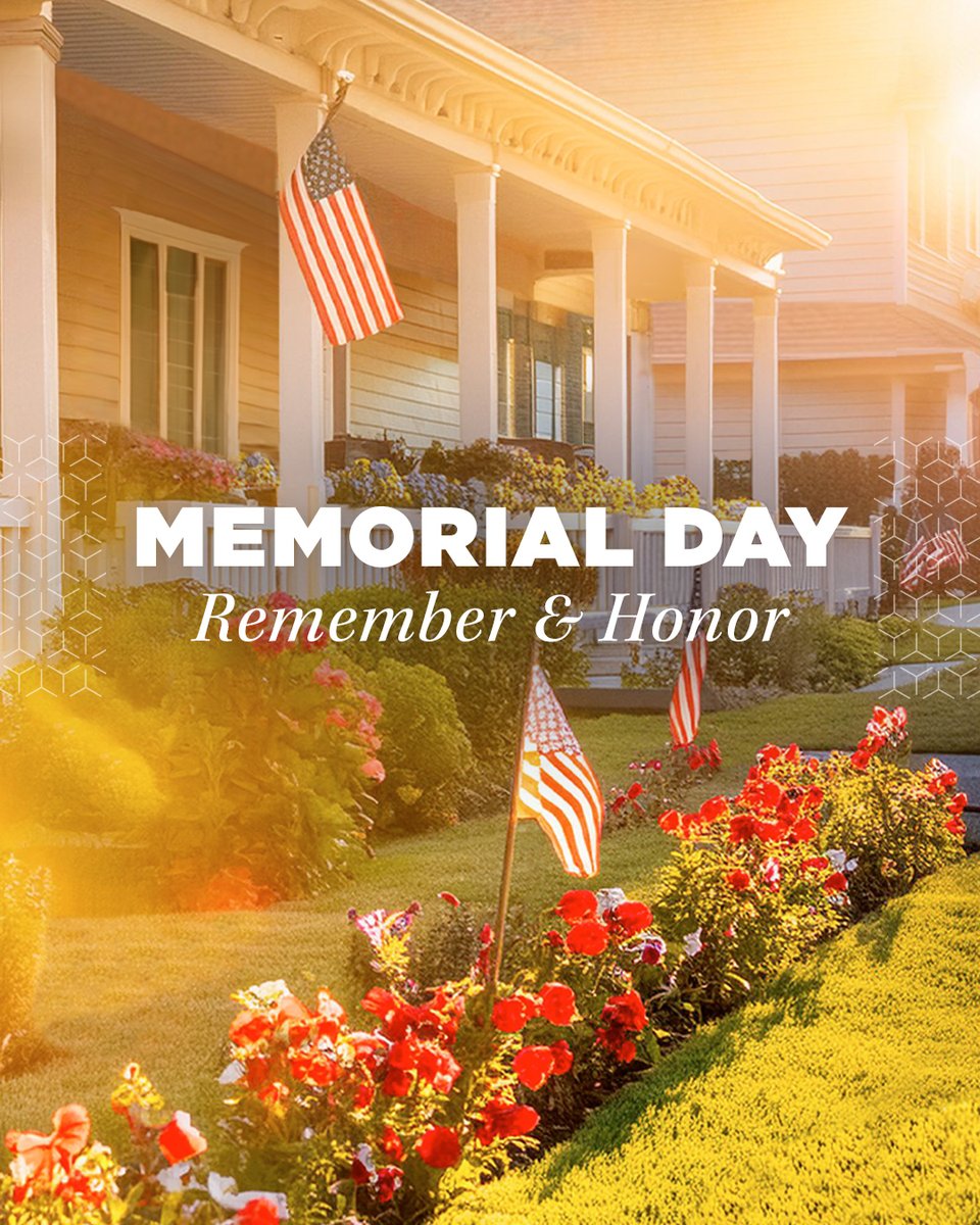 remax's tweet photo. Join us in honoring and remembering those who have bravely served and sacrificed for freedom in the U.S. 🇺🇸 https://t.co/UG4X2Bhb7P