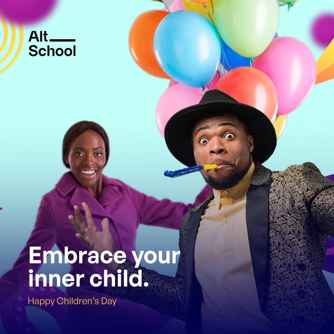 Happy Children's Day! Remember, you're never too old to embrace your inner child. Let's celebrate with laughter, play, and a little bit of mischief! 🤩