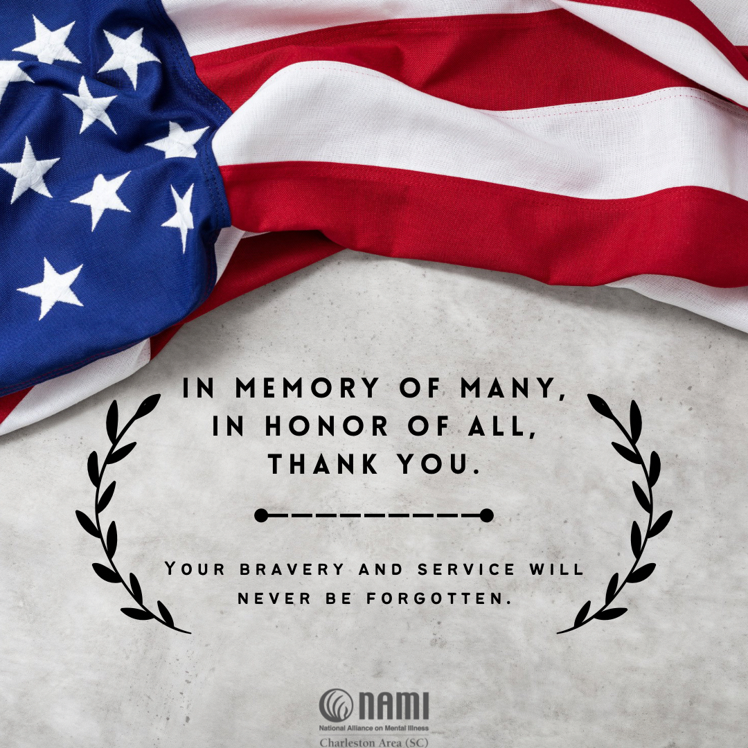 namichsarea's tweet photo. Today, we remember and honor the brave men and women who made the ultimate sacrifice for our freedom. As we pay our respects, let's also recognize the importance of mental health, especially for those who have served and their loved ones. https://t.co/dT0JIh8uBT