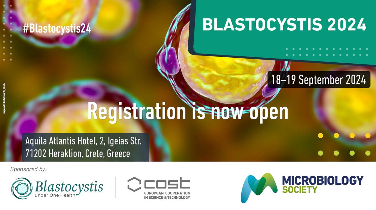 #Blastocystis24 will gather leading researchers in the field to promote cross-disciplinary interactions and establish long-term international collaborations - You don't want to miss it! Learn more and register now: microb.io/3UvxWa8