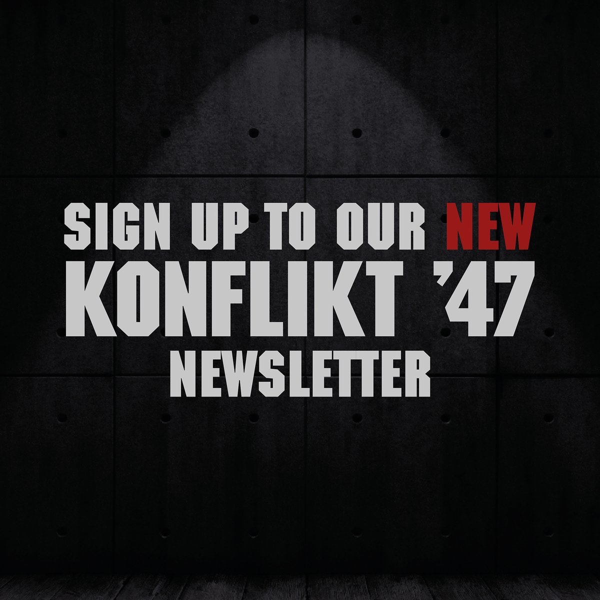 Ever since we acquired Konflikt '47, we've been hard at work developing the game and universe. We're delighted to announce that the legendary Andy Chambers will be heading up the writing and development team!

Sign up for our Konflikt '47 newsletter! bit.ly/44UhfZK