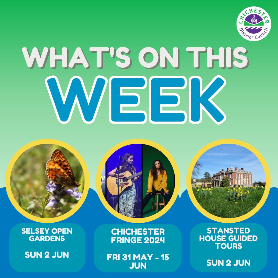 #WhatsOn in the district this week? 🗓️ For more events in the district, you can visit our What's On calendar - orlo.uk/whats_on_calen… And for even more to do you can visit The Great Sussex Way website - orlo.uk/the_great_suss… #ChichesterDistrict #Events #WhatsOn