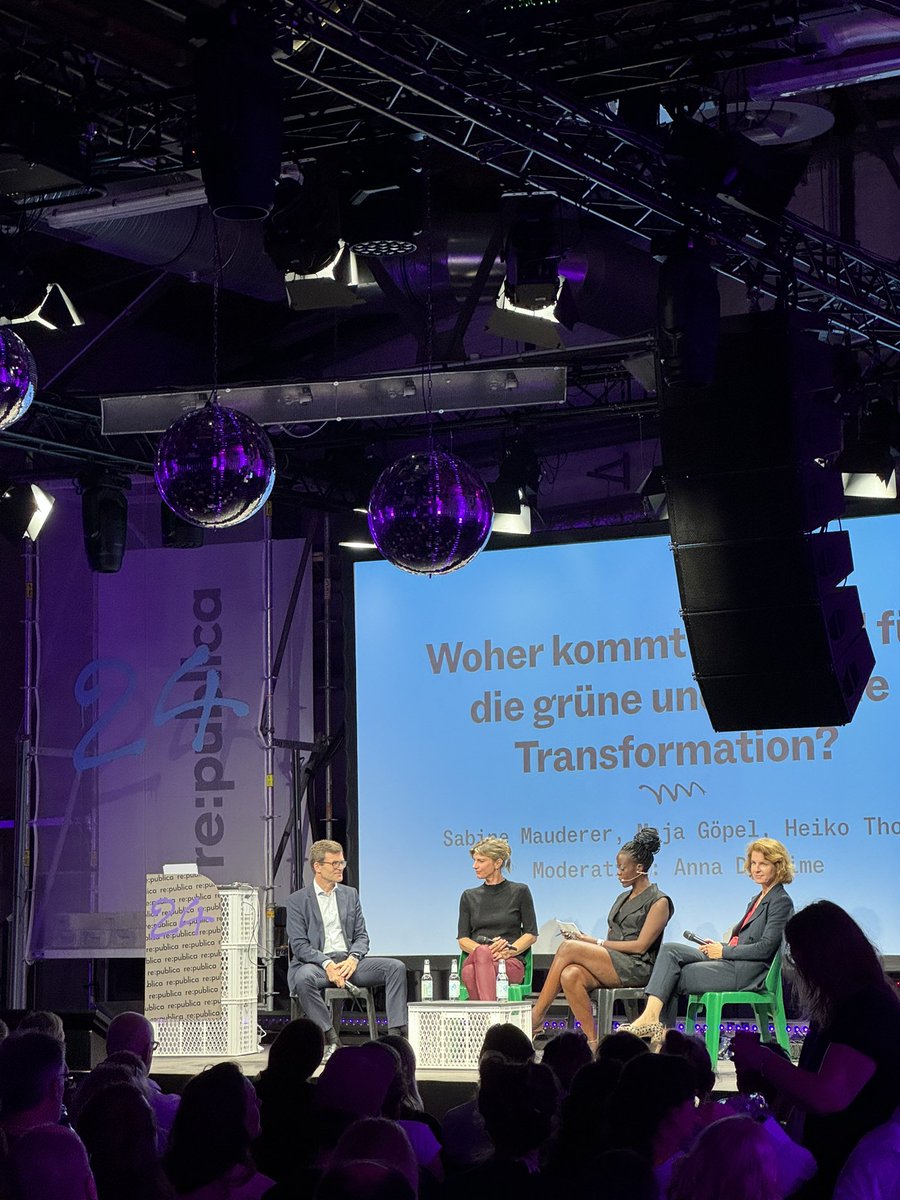 #rp24 bisheriges lieblingszitat liefert sabine mauderer, vorstandsmitglied der deutschen bundesbank, mit dem wundervollen satz:
„wir stehen vor der herausforderung, dass die welt vor sehr großen herausforderungen steht.“
couldn’t have said it better